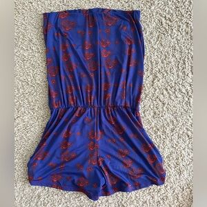Colorful Patterned Women’s Romper